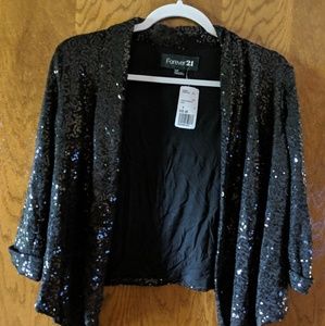 Sequin blazer